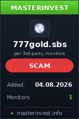 HYIP игра 777gold HYIP игра 777gold