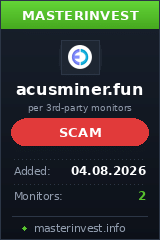 Инвестиционный проект Acusminer Инвестиционный проект Acusminer