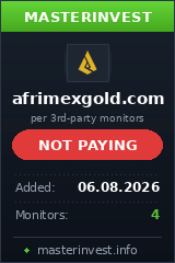 Хайп проект Afrimex Gold