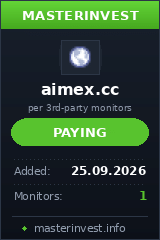 HYIP doubler Aimex