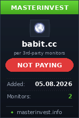 Хайп проект Babit Хайп проект Babit