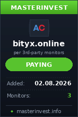 Хайп удвоитель Bityx Хайп удвоитель Bityx
