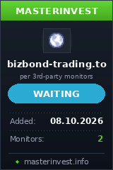 HYIP project bizbond-trading.to