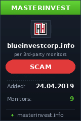 HYIP проект Blueinvestcorp