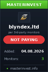 Инвестиционный проект Blyndex Инвестиционный проект Blyndex