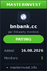 Хайп удвоитель BnBank Хайп удвоитель BnBank