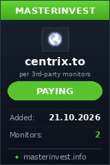 Gaming HYIP project Centrix