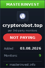 HYIP игра Cryptorobot HYIP игра Cryptorobot