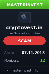 HYIP проект cryptovest.in HYIP проект cryptovest.in