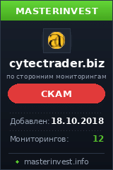 HYIP проект CYTEC TRADER LIMITED