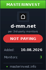 Инвестиционный хайп D-mm
