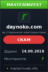 Инвестиционный хайп Daynoko Ltd