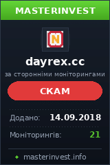 HYIP игра Dayrex.cc