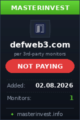 Хайп удвоитель Defweb3 Хайп удвоитель Defweb3