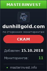 Хайп Dunhill Gold Limited Хайп Dunhill Gold Limited