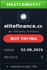 HYIP проект Elitefinance