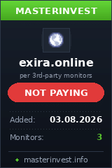 HYIP игра Exira HYIP игра Exira