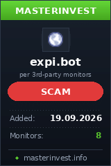 Gaming HYIP project Expi Bot