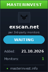 HYIP game Exscan Arbitrage