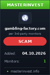 HYIP project Gambling-factory