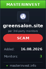 Инвестиционный хайп Green Salon Инвестиционный хайп Green Salon