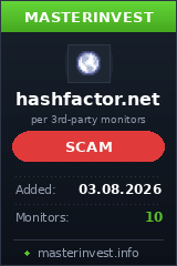 Инвест проект Hashfactor Инвест проект Hashfactor