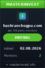 Инвестиционный проект Hashranchogpu Инвестиционный проект Hashranchogpu