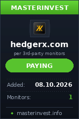 HYIP doubler hedgerx.com