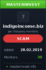 Хайп Indigo Income Хайп Indigo Income