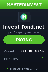 Хайп игра Invest-fond Хайп игра Invest-fond