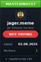Инвестиционный хайп Jager Hunter
