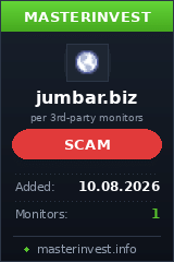 Инвестиционный хайп Jumbar Инвестиционный хайп Jumbar