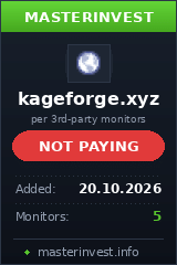 Invest project Kageforge