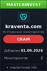 Инвестиционный хайп Kraventa Инвестиционный хайп Kraventa
