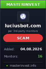 Инвестиционный хайп Luciusbot Инвестиционный хайп Luciusbot
