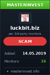 Инвестиционный хайп Luckbit Ltd Инвестиционный хайп Luckbit Ltd