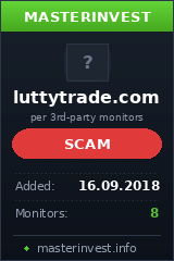 HYIP проект LuttyTrade HYIP проект LuttyTrade