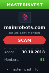 Инвестиционный хайп Mainrobots Limited