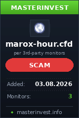Инвест проект Marox-hour Инвест проект Marox-hour