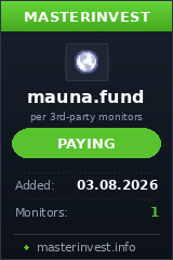 Хайп проект Mauna Fund Хайп проект Mauna Fund