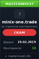 HYIP проект Minix One HYIP проект Minix One