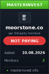HYIP проект Moorstone HYIP проект Moorstone