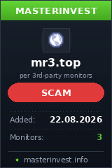 Инвестиционный хайп Mr3 Limited