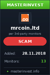 Хайп проект Mrcoin