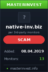 HYIP игра Native-inv