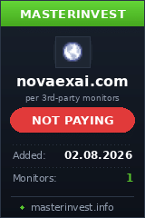 Инвестиционный хайп Novaexai Инвестиционный хайп Novaexai