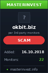 Инвестиционный хайп OK BIT LTD Инвестиционный хайп OK BIT LTD