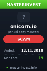 HYIP проект Onicorn