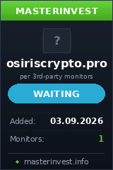 Инвестиционный хайп Osiris Инвестиционный хайп Osiris
