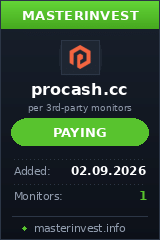 Инвестиционный хайп ProCash Инвестиционный хайп ProCash
